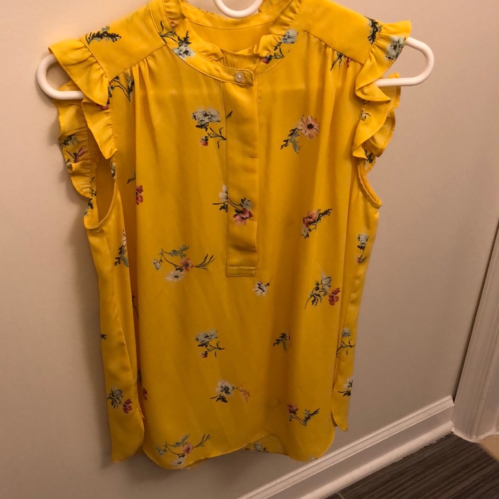 LOFT sleeveless blouse
